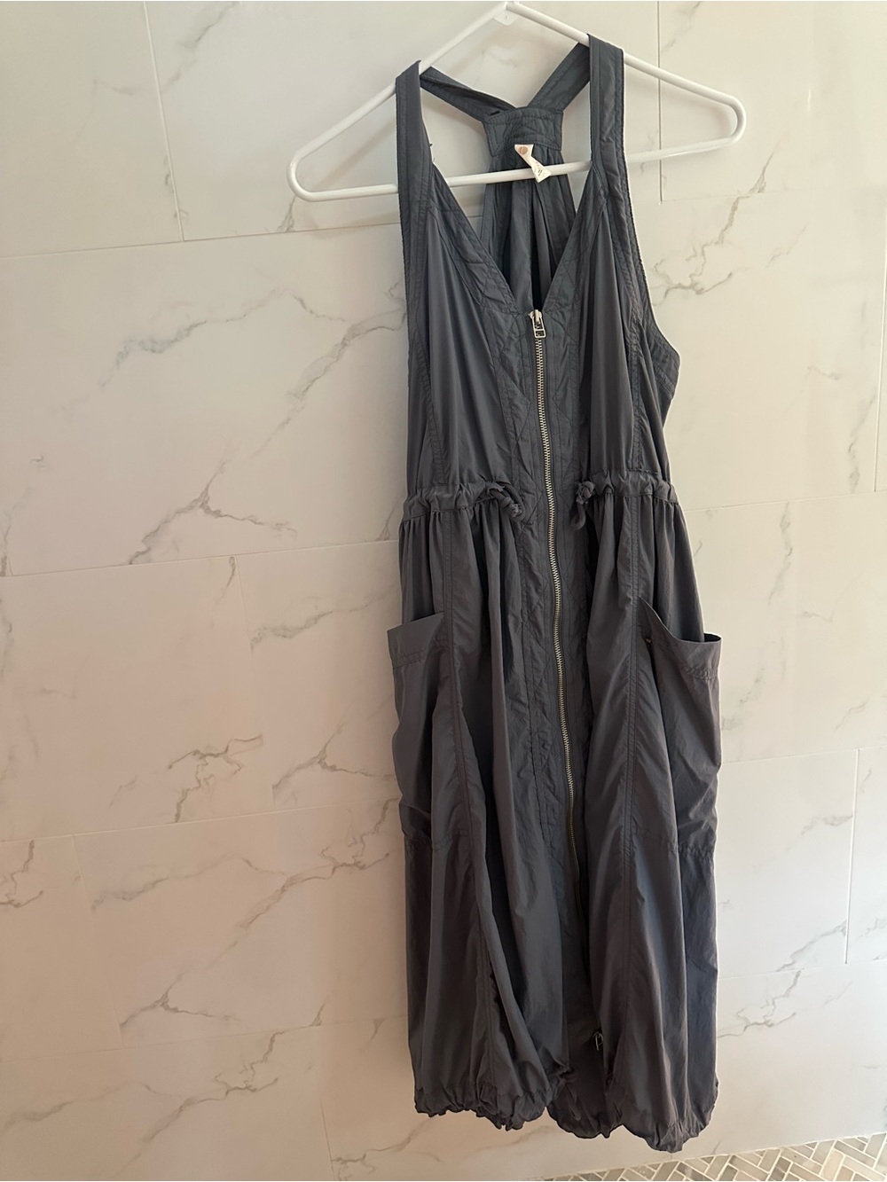 Daily Practice by Anthropologie Charcoal Utility Maxi Dress – Size Small